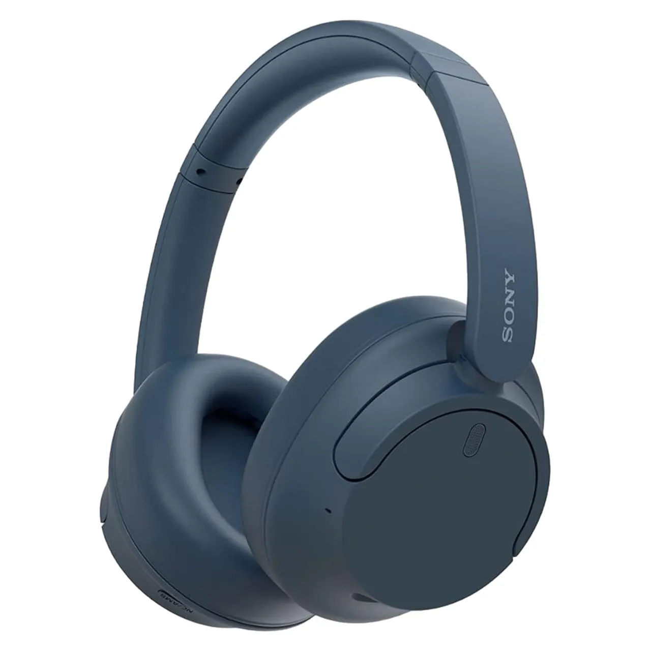 Sony سماعات رأس فوق الأذن لاسلكية بلوتوث بخاصية إلغاء الضوضاء WH-CH720 زرقاء