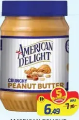American Delight Crunchy Peanut Butter