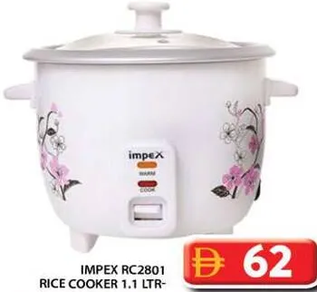 impex Rice Cooker RC2801