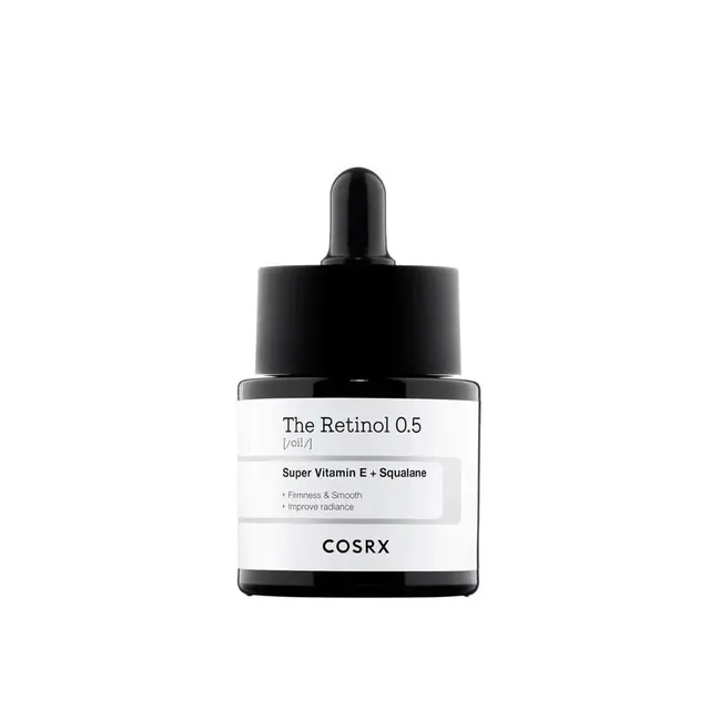 Cosrx The Retinol 0.5 Oil Super Vitamin E + Squalane