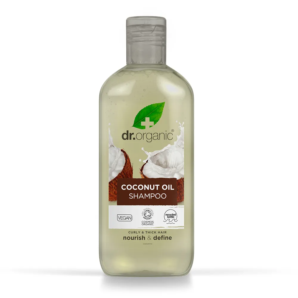 Dr.Organic شامبو بزيت جوز الهند البكر