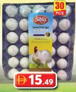 Sibla Medium White Egg
