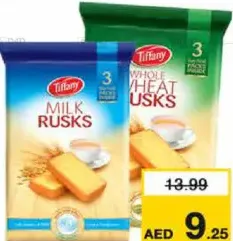 Tiffany Rusk Milk, Wheat