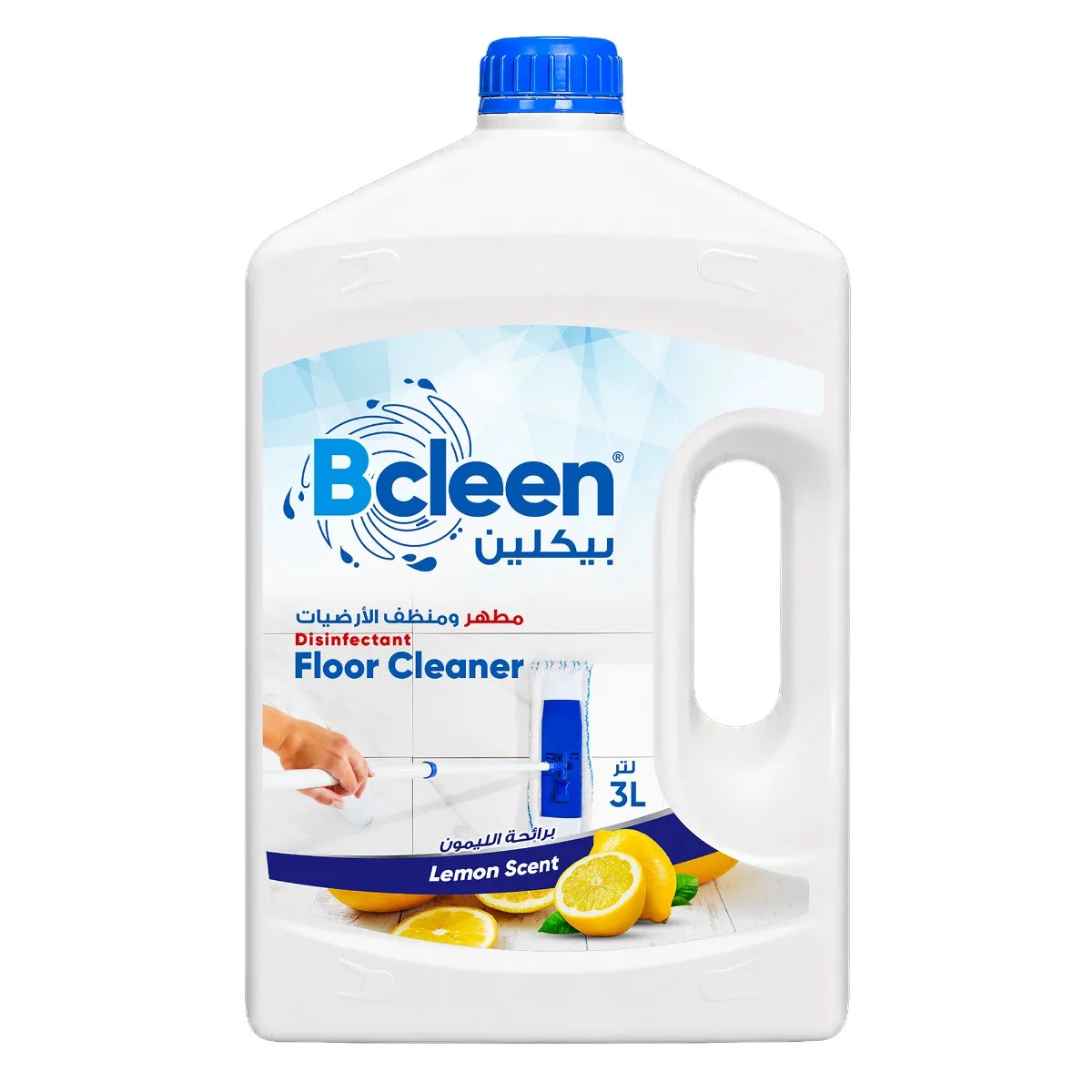 Bcleen مطهر منظف للأرضيات - ليمون [1pc]