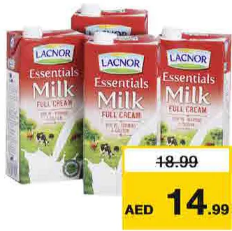 Lacnor Uht Milk Full Cream