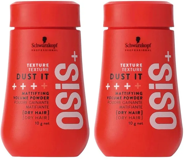 Osis+ OSiSDust It - Mattifying and Texturizing Volume Powder – Long-Lasting Hold, Strong Control and Separation for Different Hair Styles