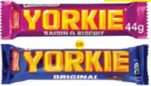 Nestle Yorkie الأصلي/بالزبيب والبسكويت