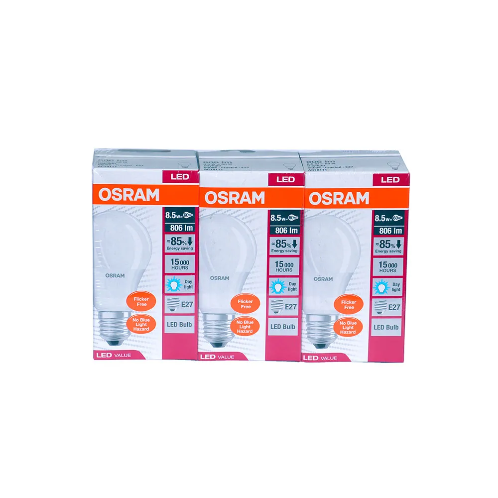 Osram لمبة Led Value Classic A 60 8