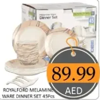 Royalford طقم سفرة ميلامين