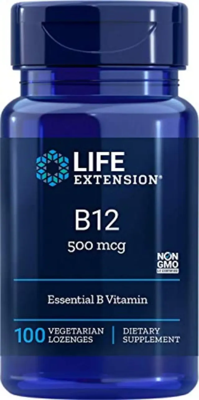 life extension B 2, 500 Mcg, 00 Dissolving Lozenges