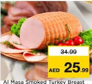 Al Masa Smoked Turkey Breast Fat Free