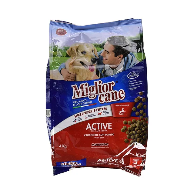Miglor Miglior Gatto Croquettes Active With Beef Dog Dry Food