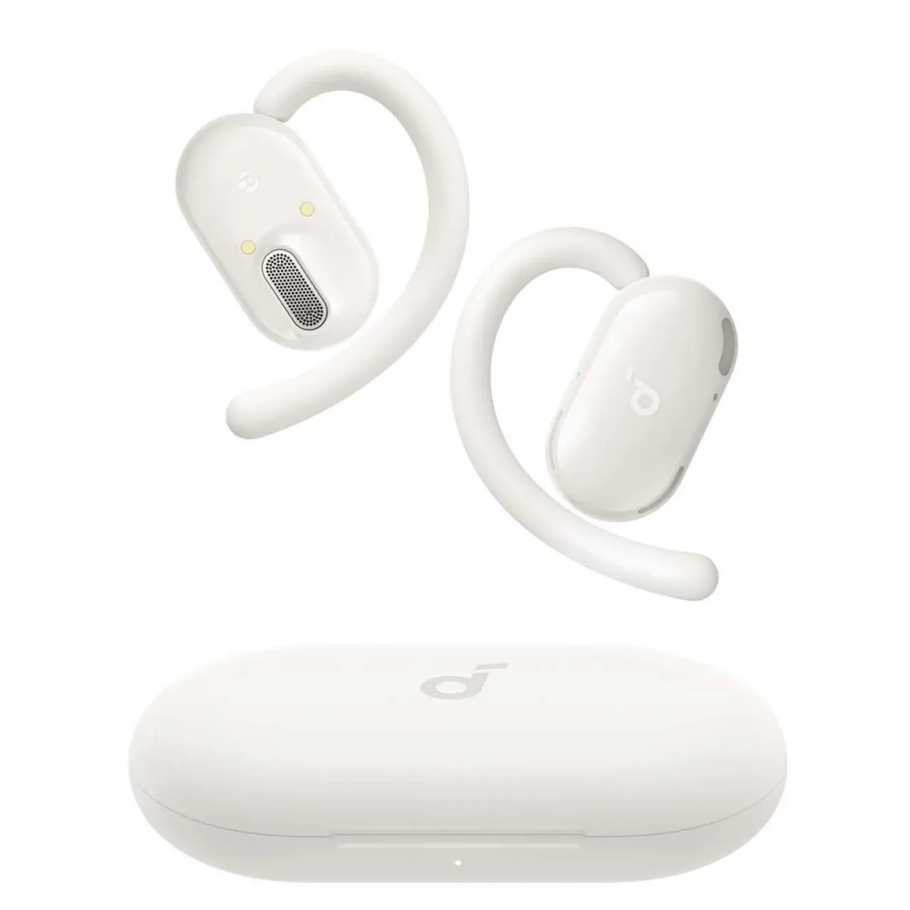 anker سماعات رأس Soundcore V20i مفتوحة الأذن لاسلكية حقيقية، أبيض