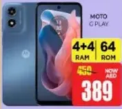 Moto G Play 4+4 Ram / 64 Rom
