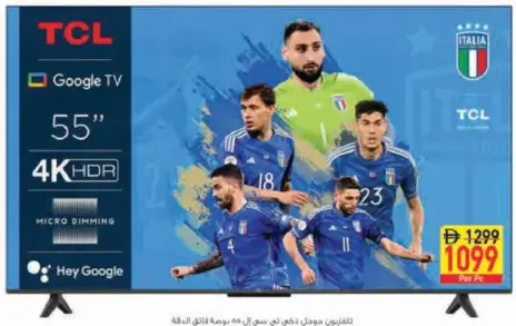 TCL UHD Smart Google LED TV 55P618
