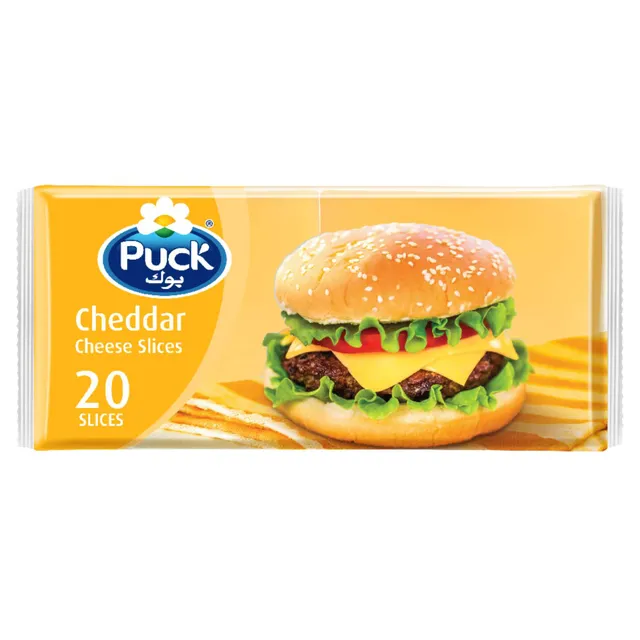 Puck Cheddar Cheese Slices