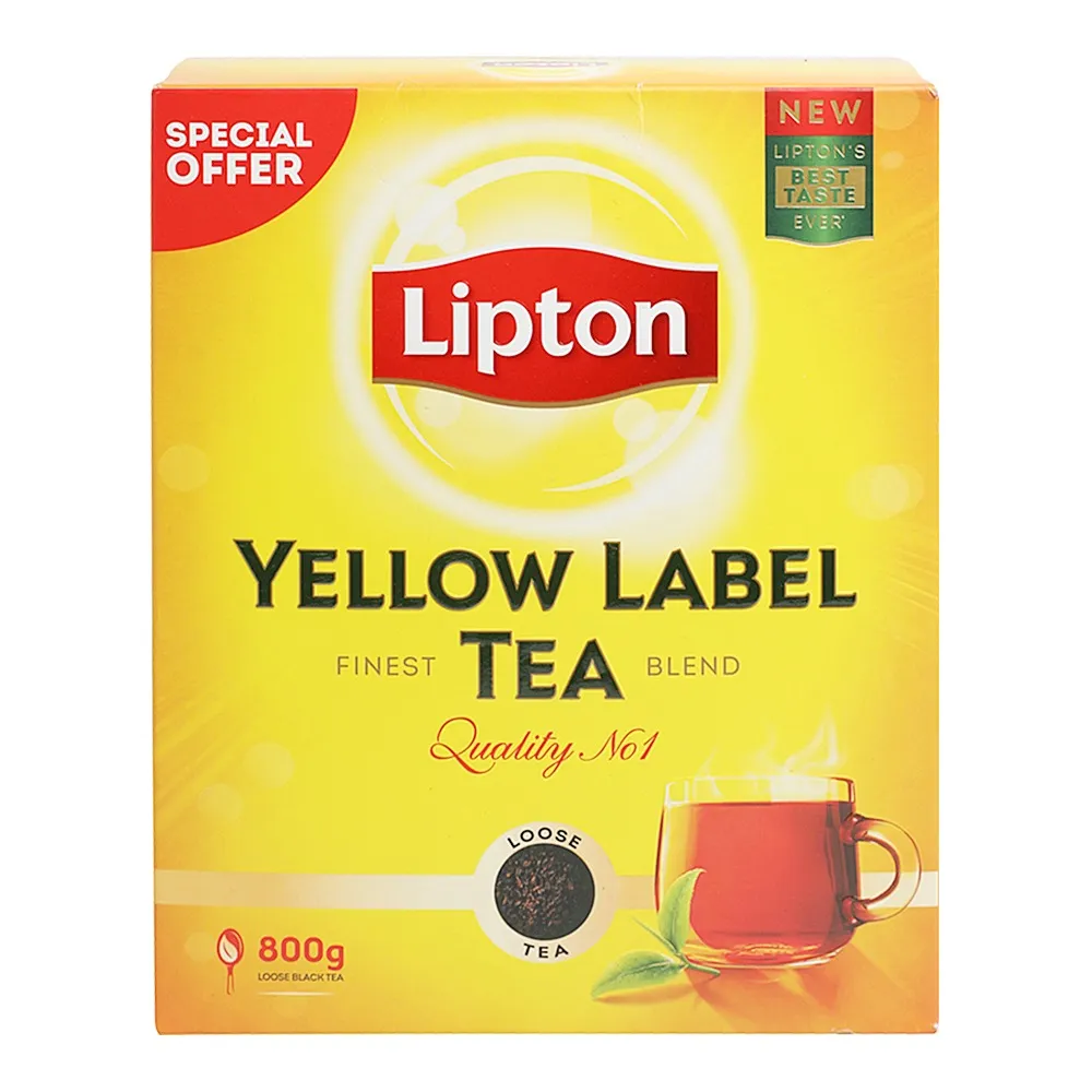 Lipton شاي العلامة الصفراء