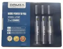 Domea مصباح يدوي LED بزوم Lf167