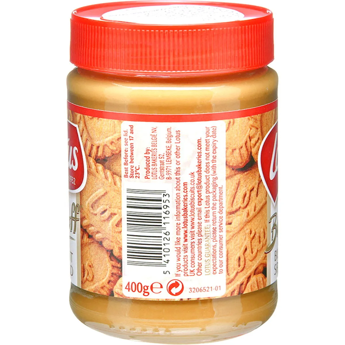 Lotus كريمة Biscoff ناعمة قابلة للدهن