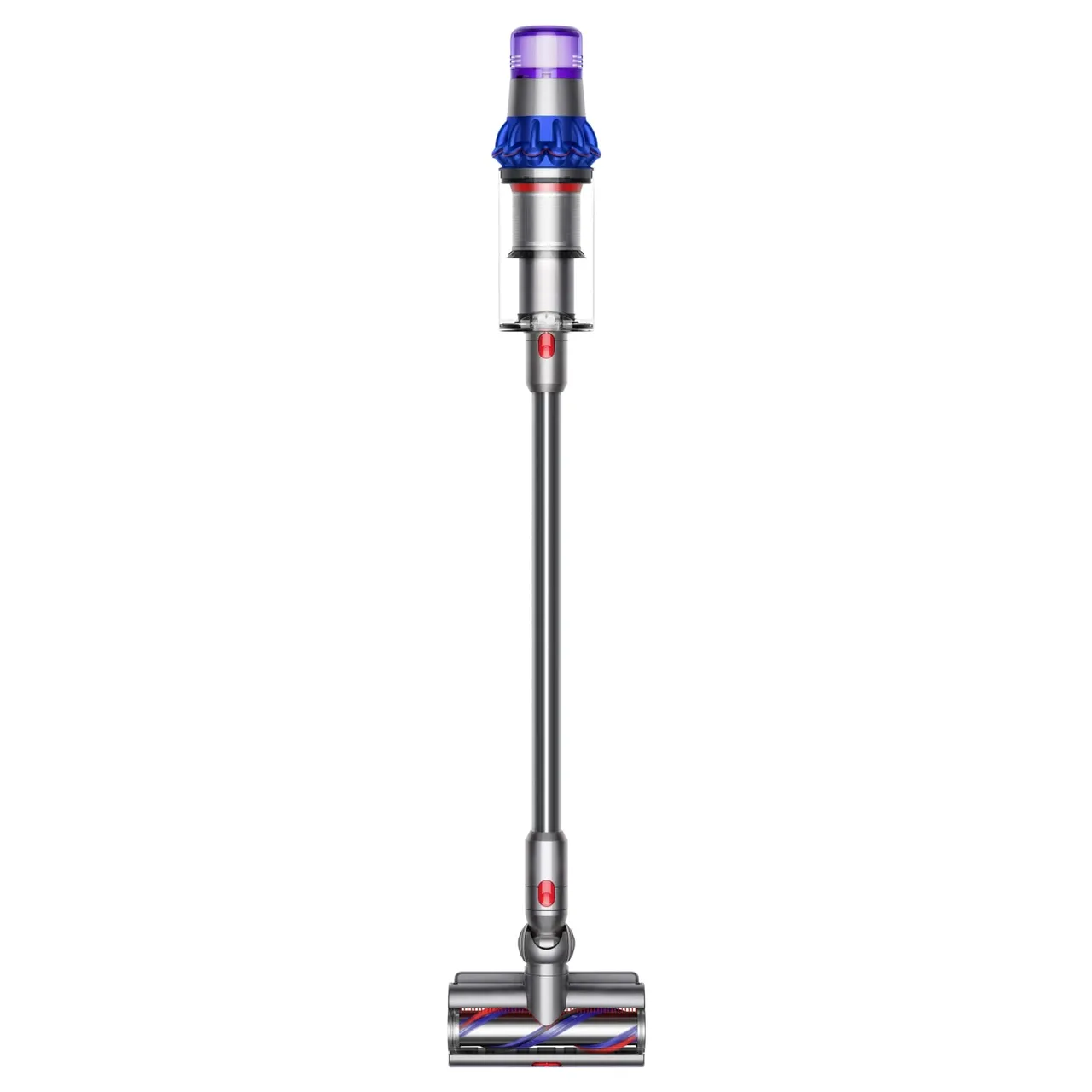 Dyson مكنسة كهربائية لاسلكية V15 Detect Total Clean، نيكل وأسود