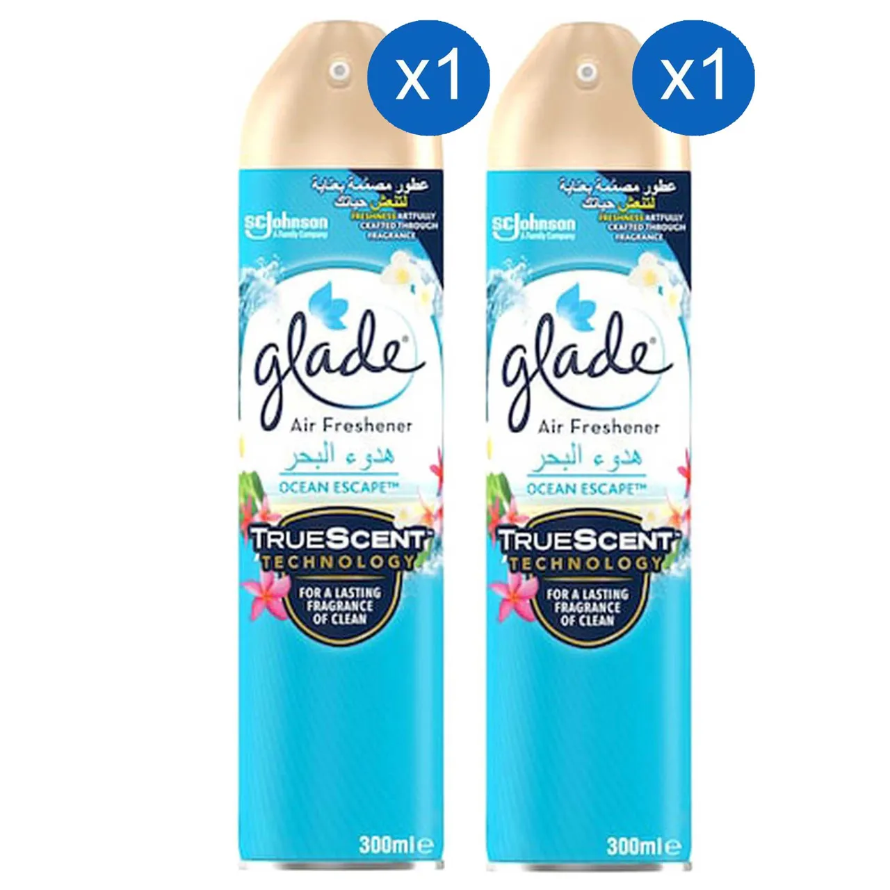 Glade بخاخ معطر جو TrueScent برائحة Ocean Escape