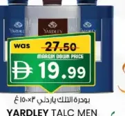 Yardley Talc Men