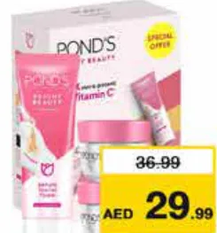 Pond's Day + Night Cream + Facial Foam