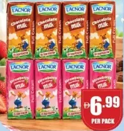Lacnor Milk Chocolate/Strawberry Assorted