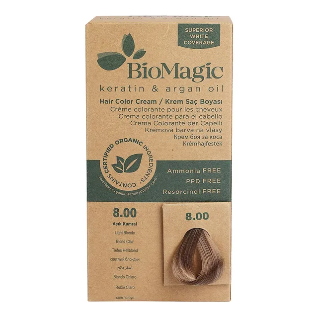 Biomagic Bio Magic Hair Color 8.00 Light Blonde - 1 Pcs