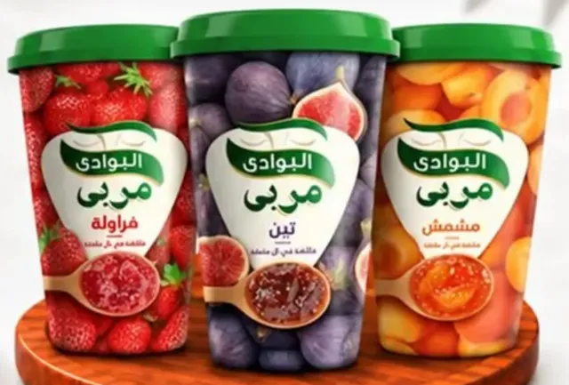 البوادي Fig-Strawberry-Apricot Jam