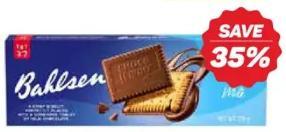 Bahlsen بسكويت مشكل بشوكولاتة الحليب Leibniz