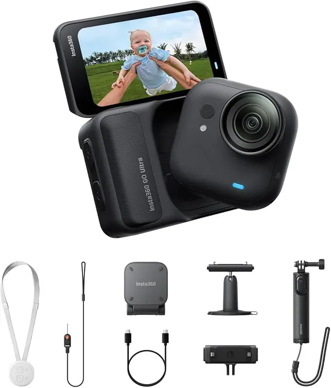 Insta360 حزمة كاميرا Go Ultra للمبدعين