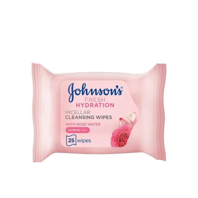 Johnson&Johnson Fresh Hydra Micellar Cleansing 2 x 25's