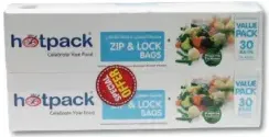 hotpack Zip & Clock Bags