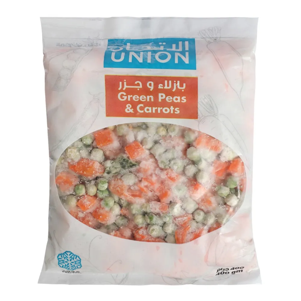 Union بازلاء خضراء وجزر