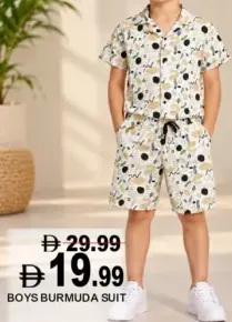 Boys Burmuda Suit