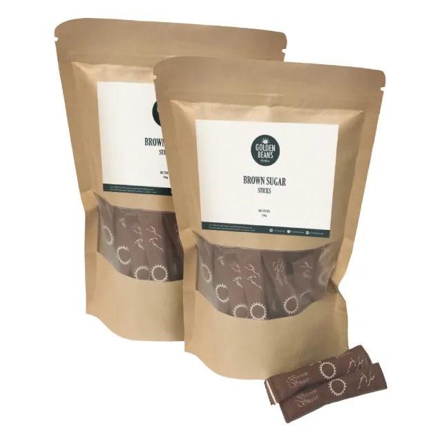 Golden Beans أعواد السكر البني