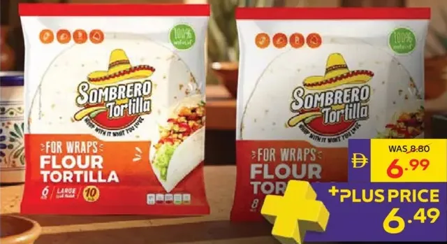 Sombrero Wheat Flour Tortilla