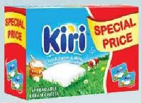Kiri Cream Cheese Square Portions 2x24 Pcs