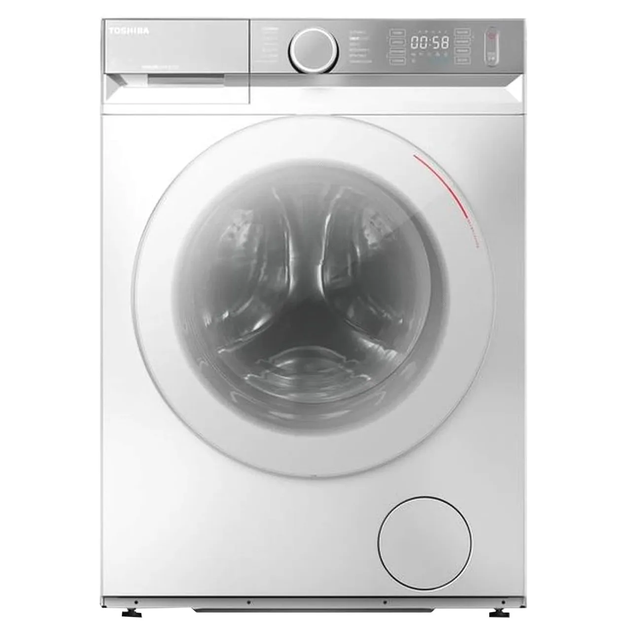 Toshiba غسالة ومجفف تحميل أمامي 10/ موديل TWD-BM110GF4B(WS) أبيض
