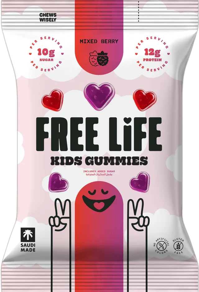 Freelife Kids Gummies Mixed Berries