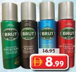Brut Deodorant Assorted