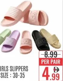 Girls Slippers