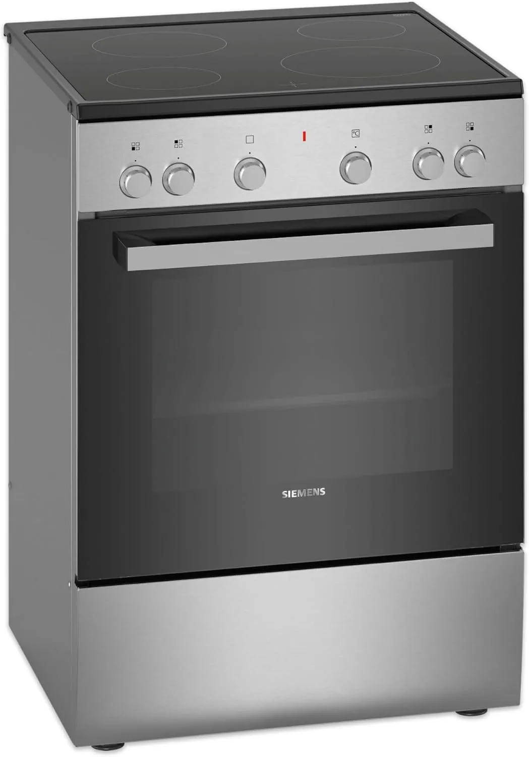 Siemens طباخ كهربائي 60cm بسطح سيراميك وفرن كهربائي HK6L00070M