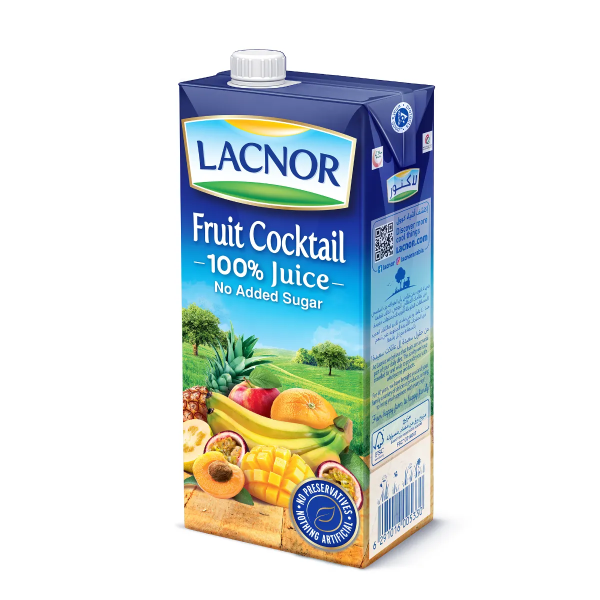 Lacnor عصير كوكتيل فواكه Essentials