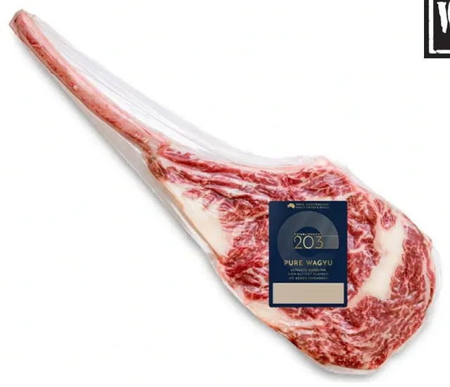 203 100% Pure Wagyu Tomahawk 8-9, Australia
