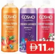 Cosmo Showergel Assorted