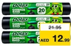 Dolax رولات أكياس نفايات