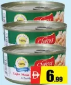 Classy ماستر شيف لحم التونه في زيت دوار الشمس