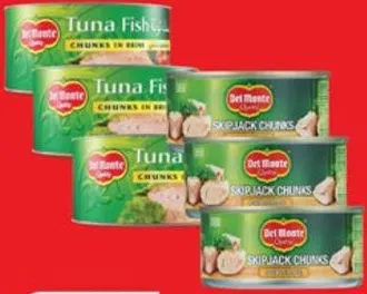 Del Monte Skip Jack Tuna Chunks Assorted